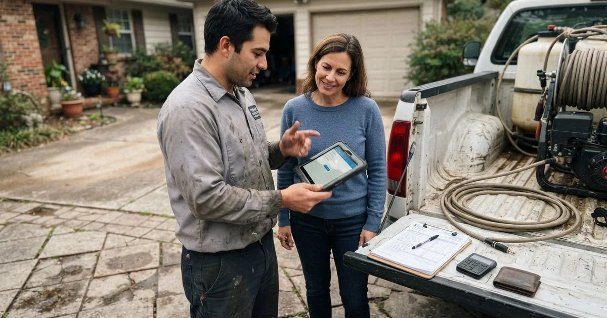 Financing and payment options for larger pressure washing jobs