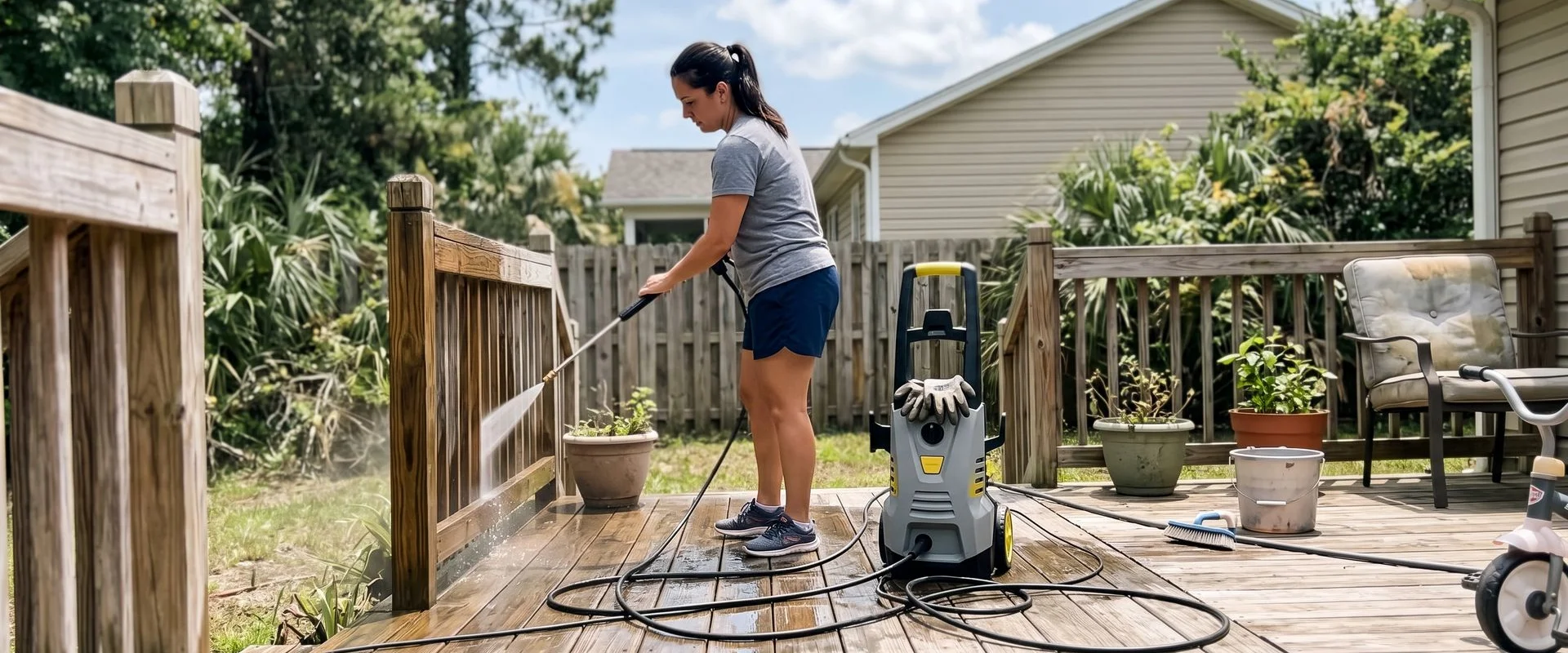 Deck & Fence Cleaning in Myrtle Beach SC