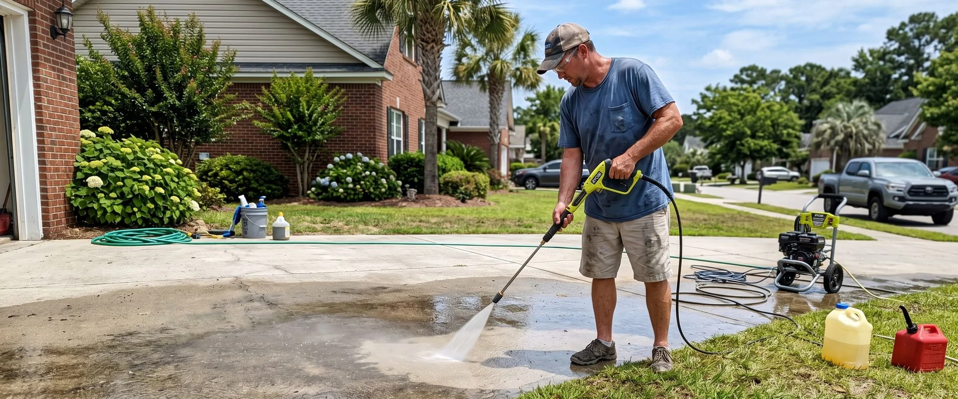 Driveway & Concrete Cleaning in Myrtle Beach SC
